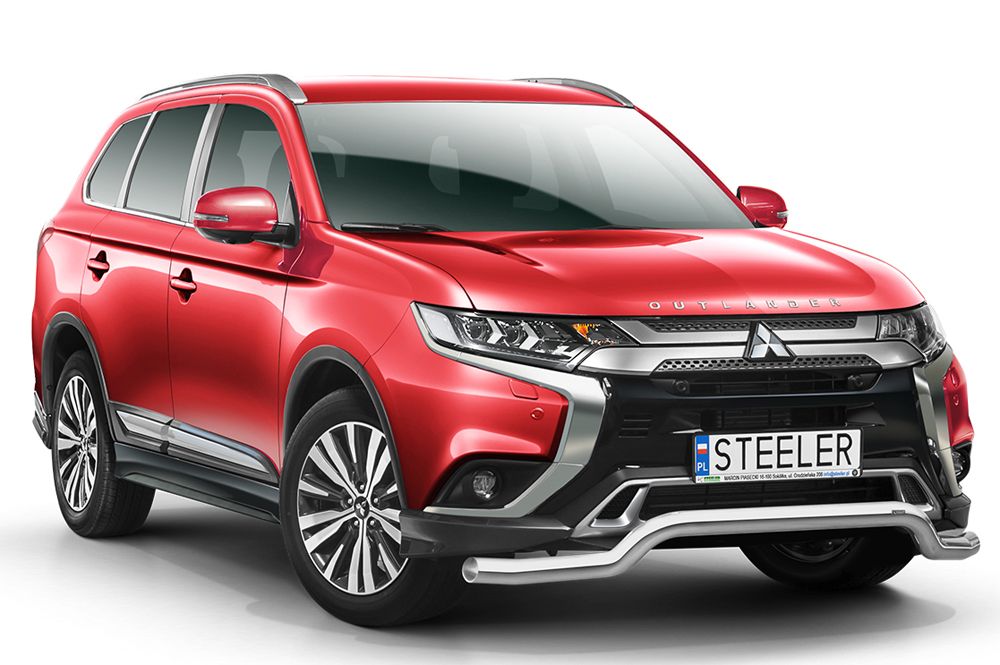 Spodní chránič nerez s EC homologací, Mitsubishi Outlander