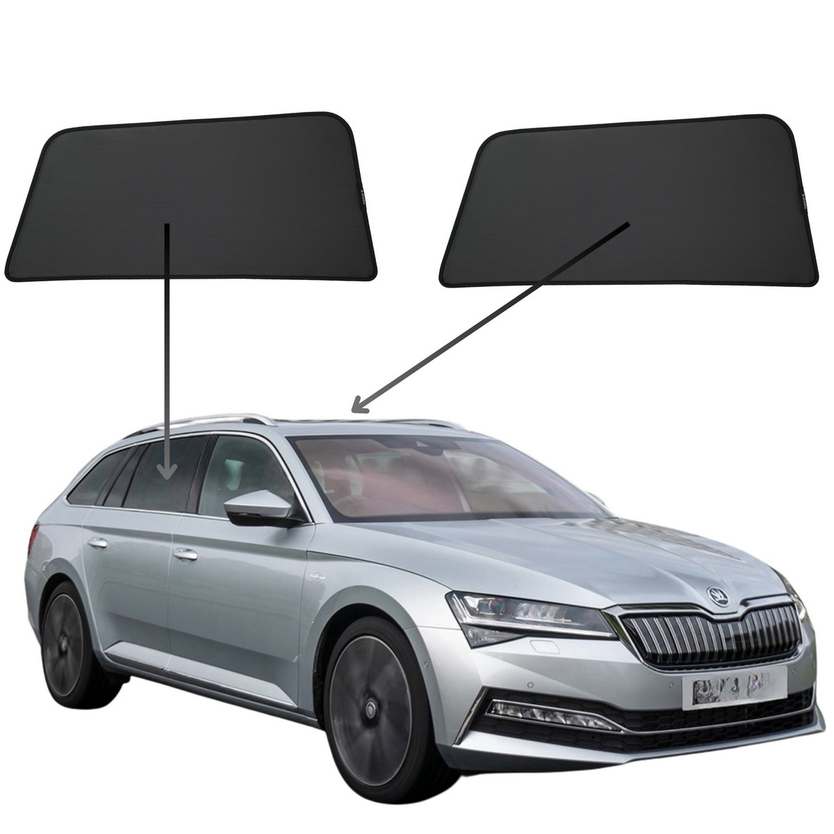 Protisluneční clona, Škoda Superb III, 2015- , Combi