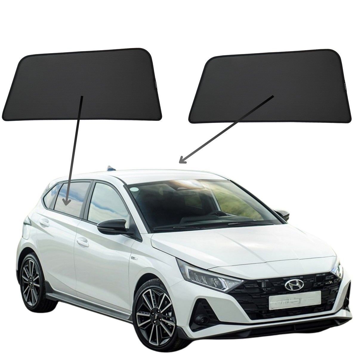 Protisluneční clona, Hyundai i20 III, 2020- ,